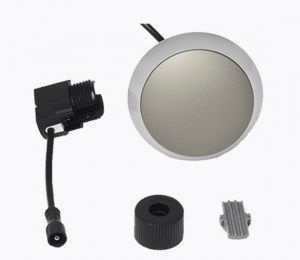 In-Lite Puck Ø60 Rose Silver 12v Geintegreerd  A. van Elk BV